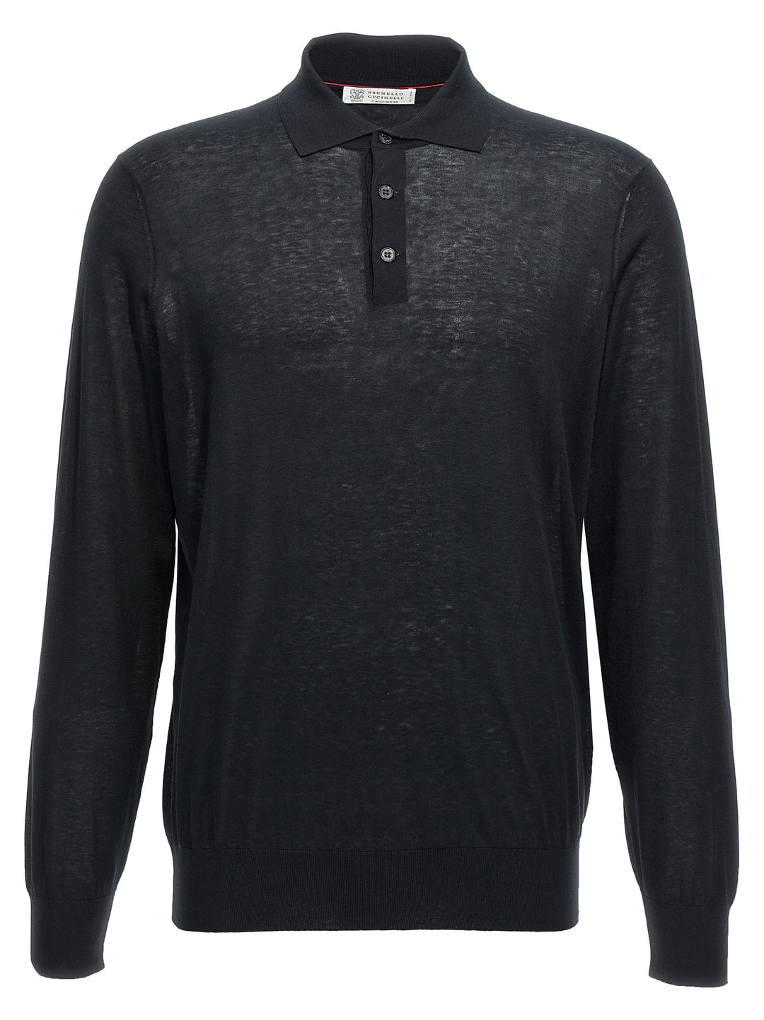 Knitted  Shirt Polo Black