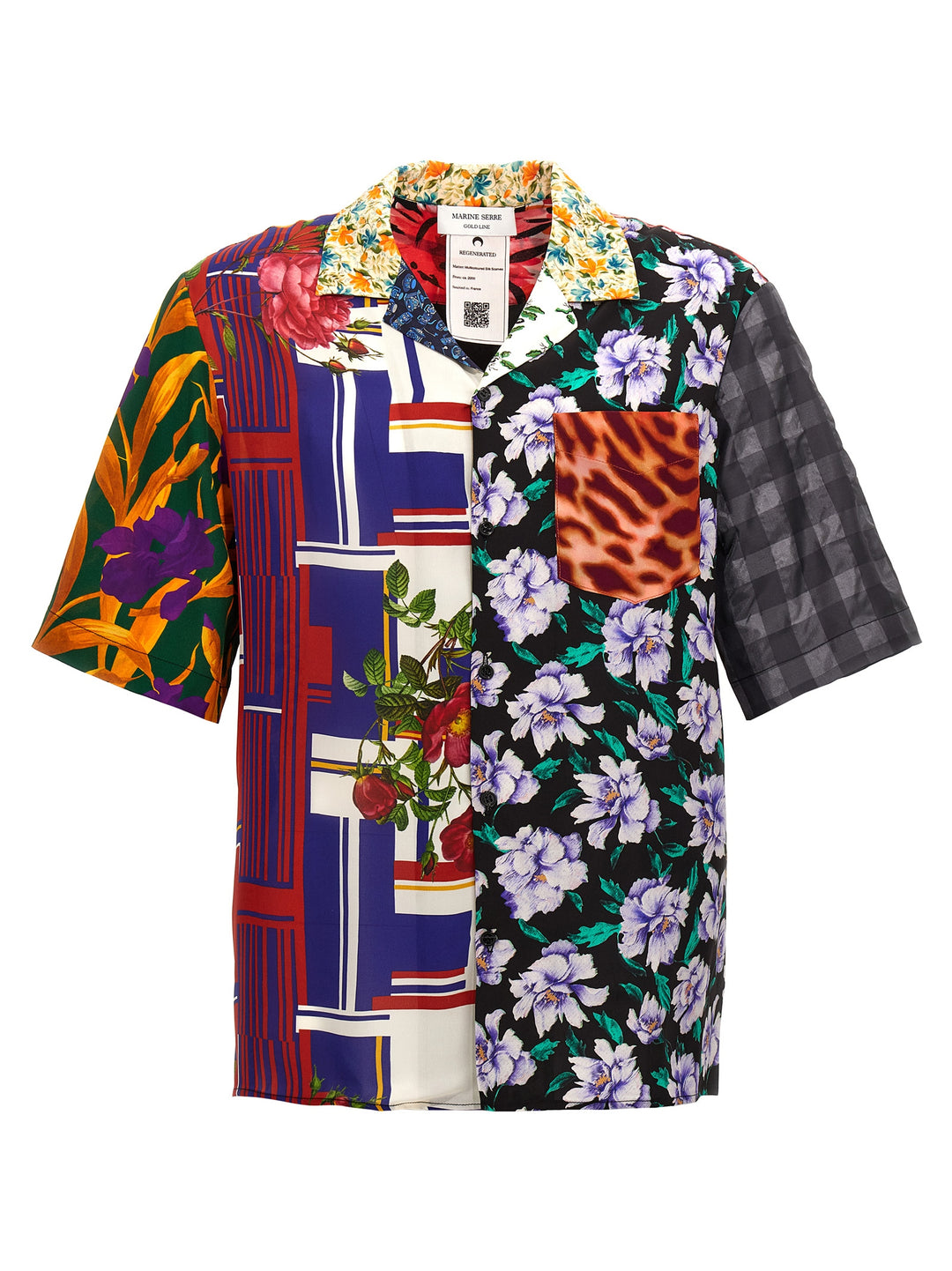 Regenerated Silk Scarves Shirt, Blouse Multicolor