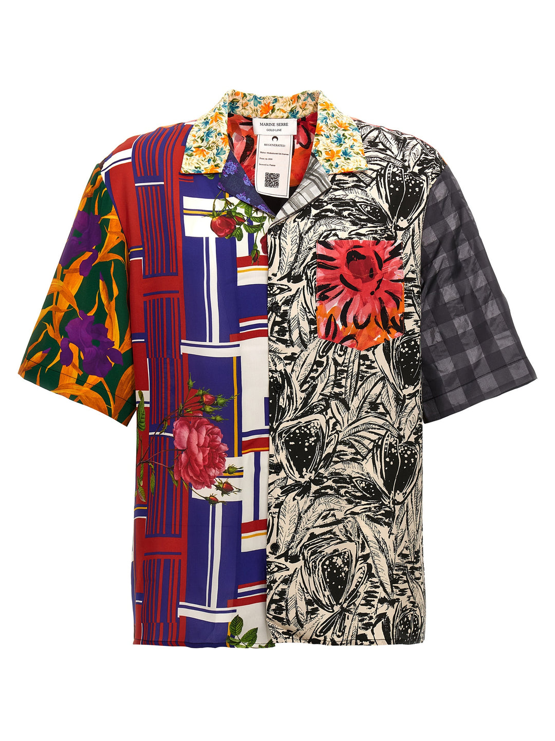 Regenerated Silk Scarves Shirt, Blouse Multicolor