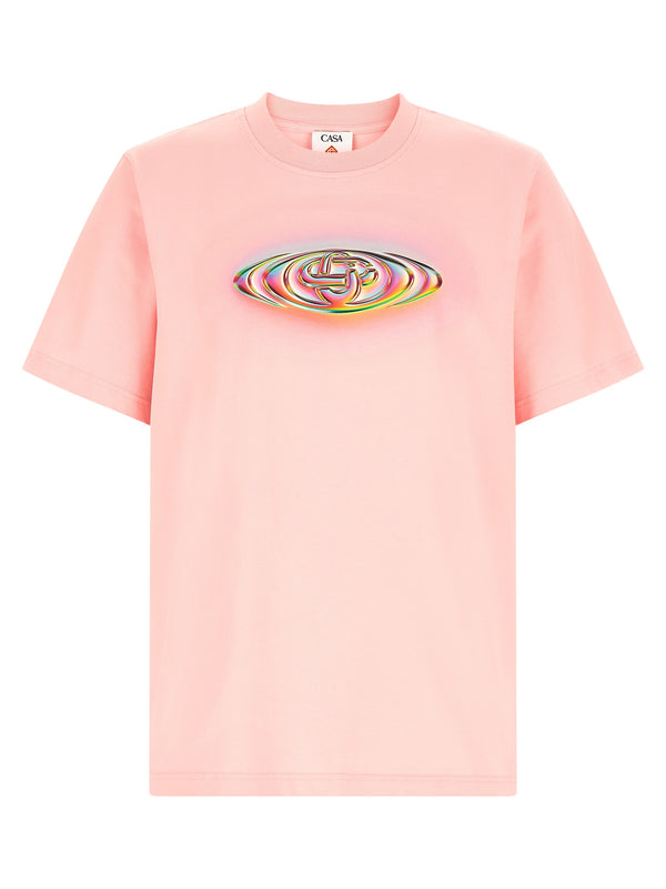 Glass Logo T-Shirt Pink