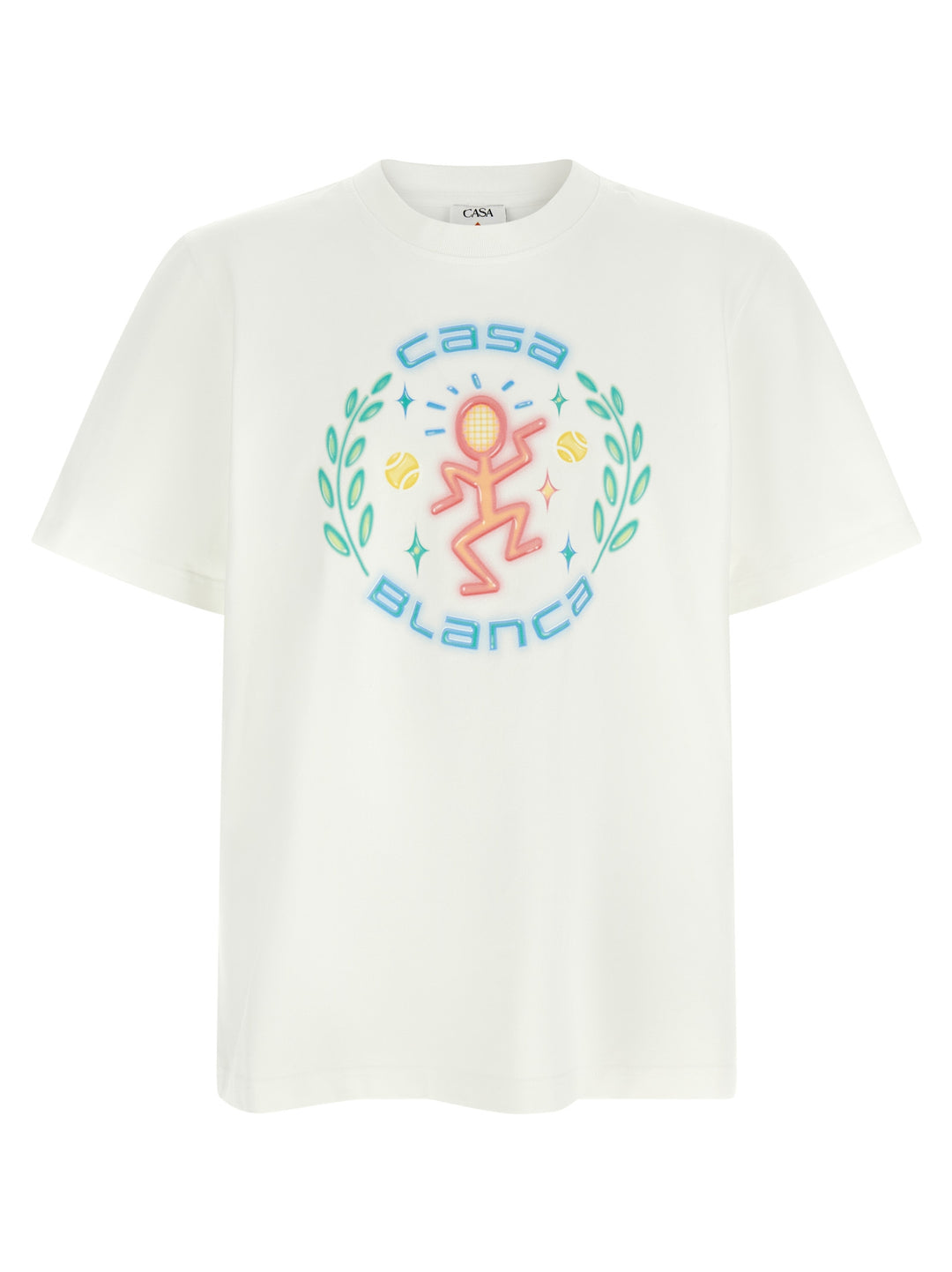 Casablanca Dance Joy T-shirt - White | 5221ad34dfd60f63d24db51db736557adf9691e3