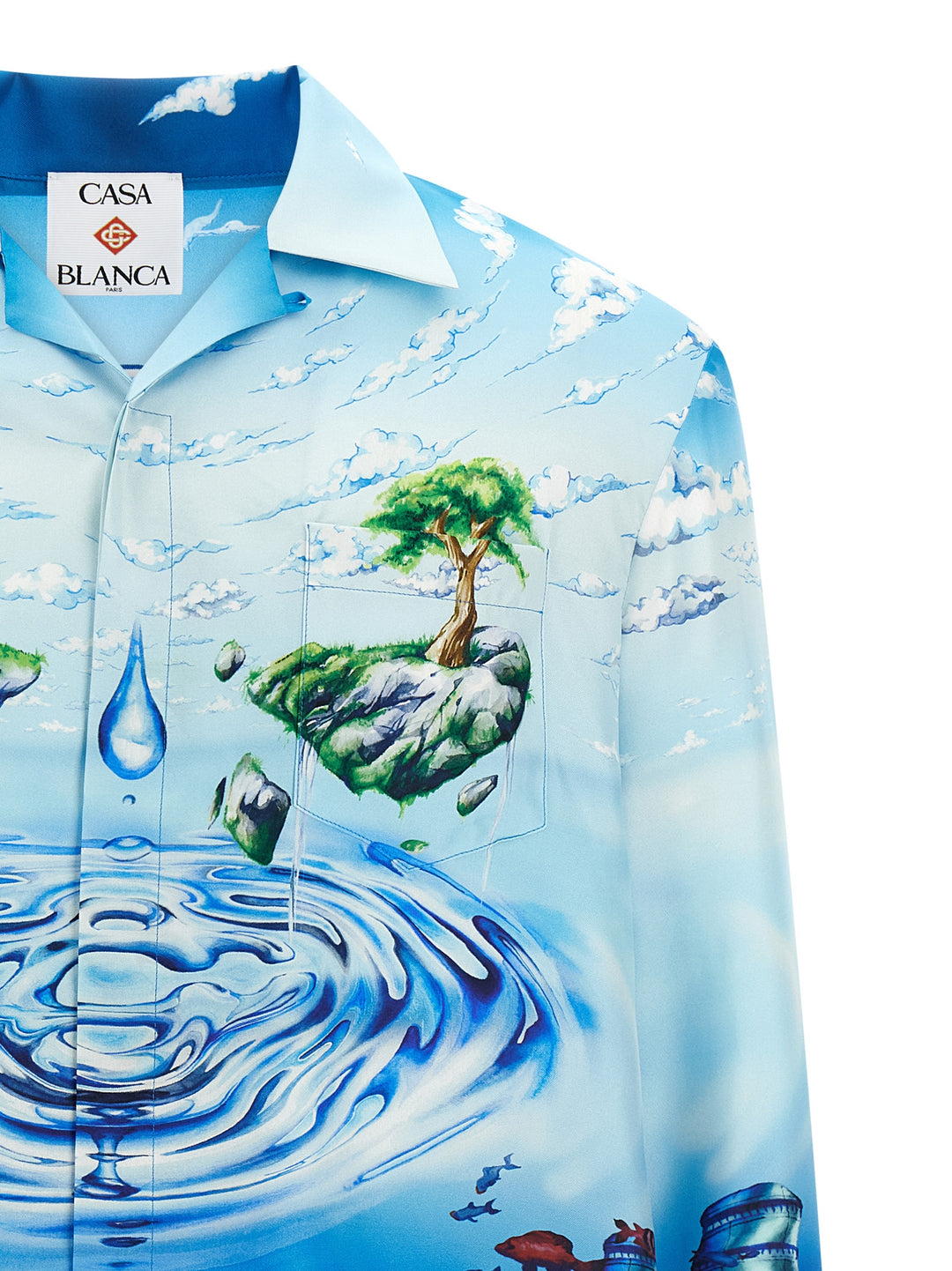 Casablanca Lost Atlantis Shirt and Blouse - Multicolor | 8c755648e6db1c37235cef4171f6b2d31e0bcf48