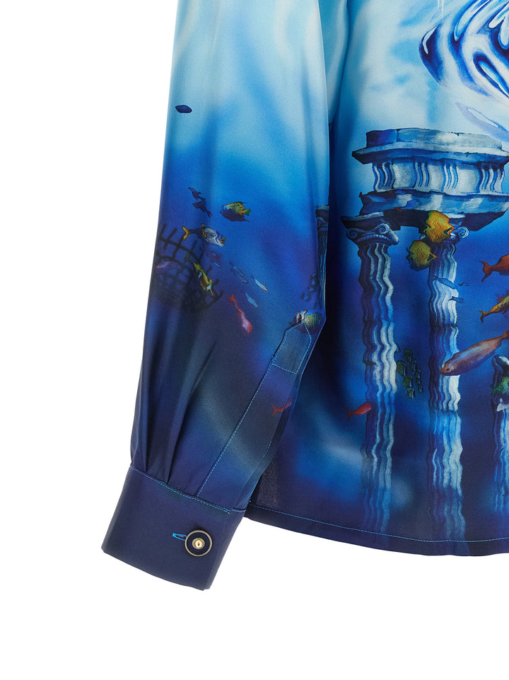 Casablanca Lost Atlantis Shirt and Blouse - Multicolor | f4581dc69b466fab2ebb0fe5a90aac3a6727c54d