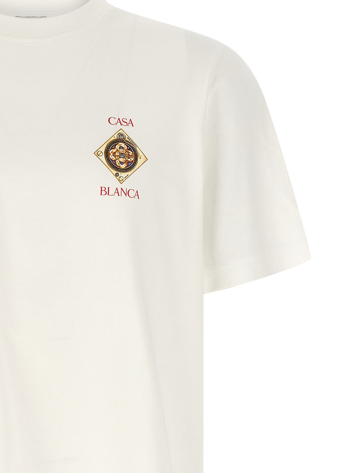 Casablanca Plafond Orne De Musique T-shirt - White | 9797847c7ec3cdb8659b3e540adaa8f7507258da