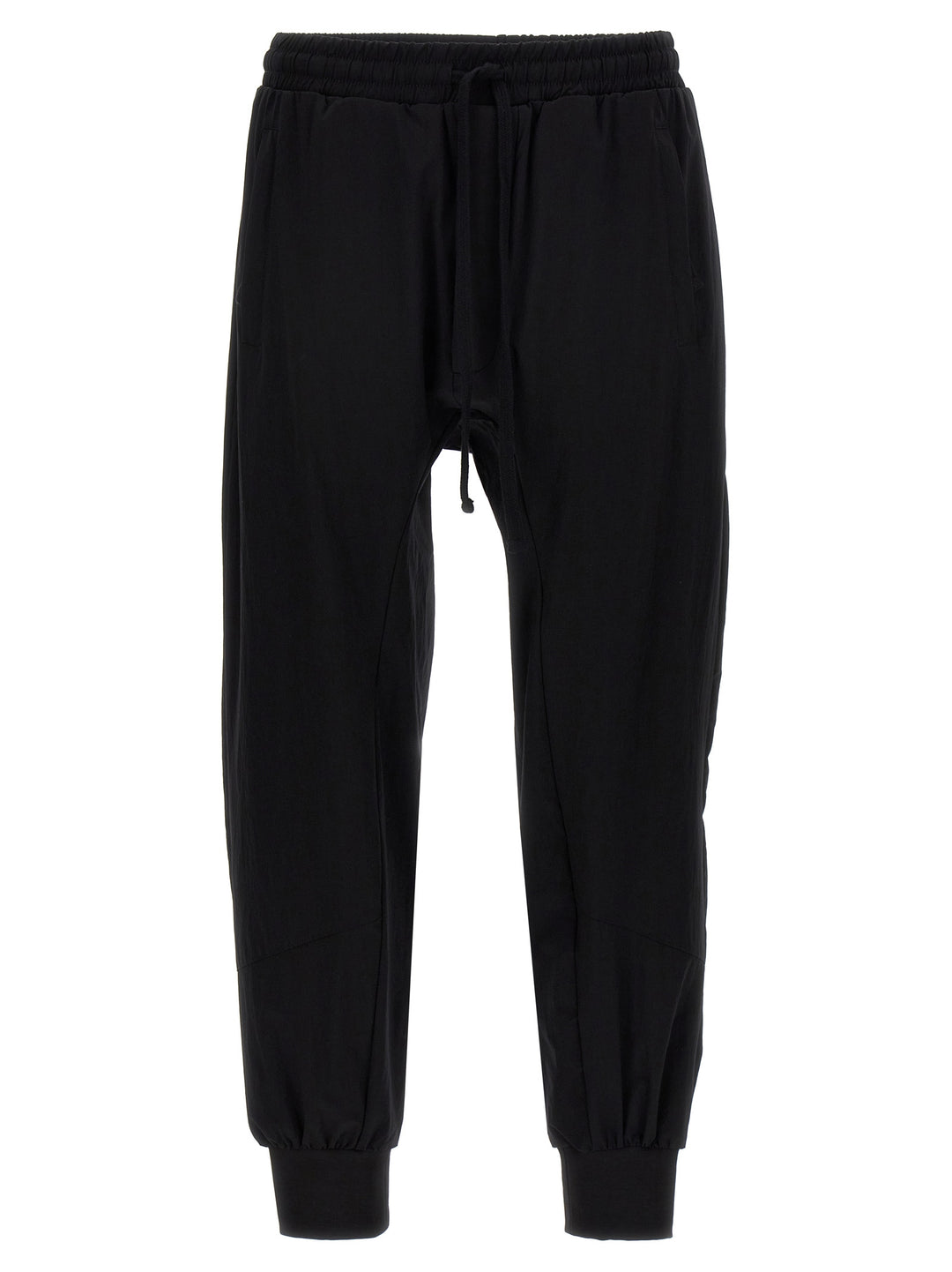 Technical Fabric Joggers Pants Black