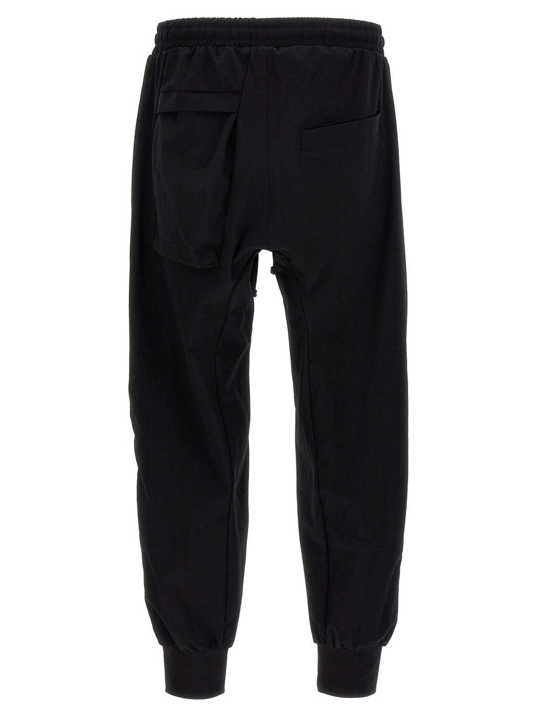 Technical Fabric Joggers Pants Black