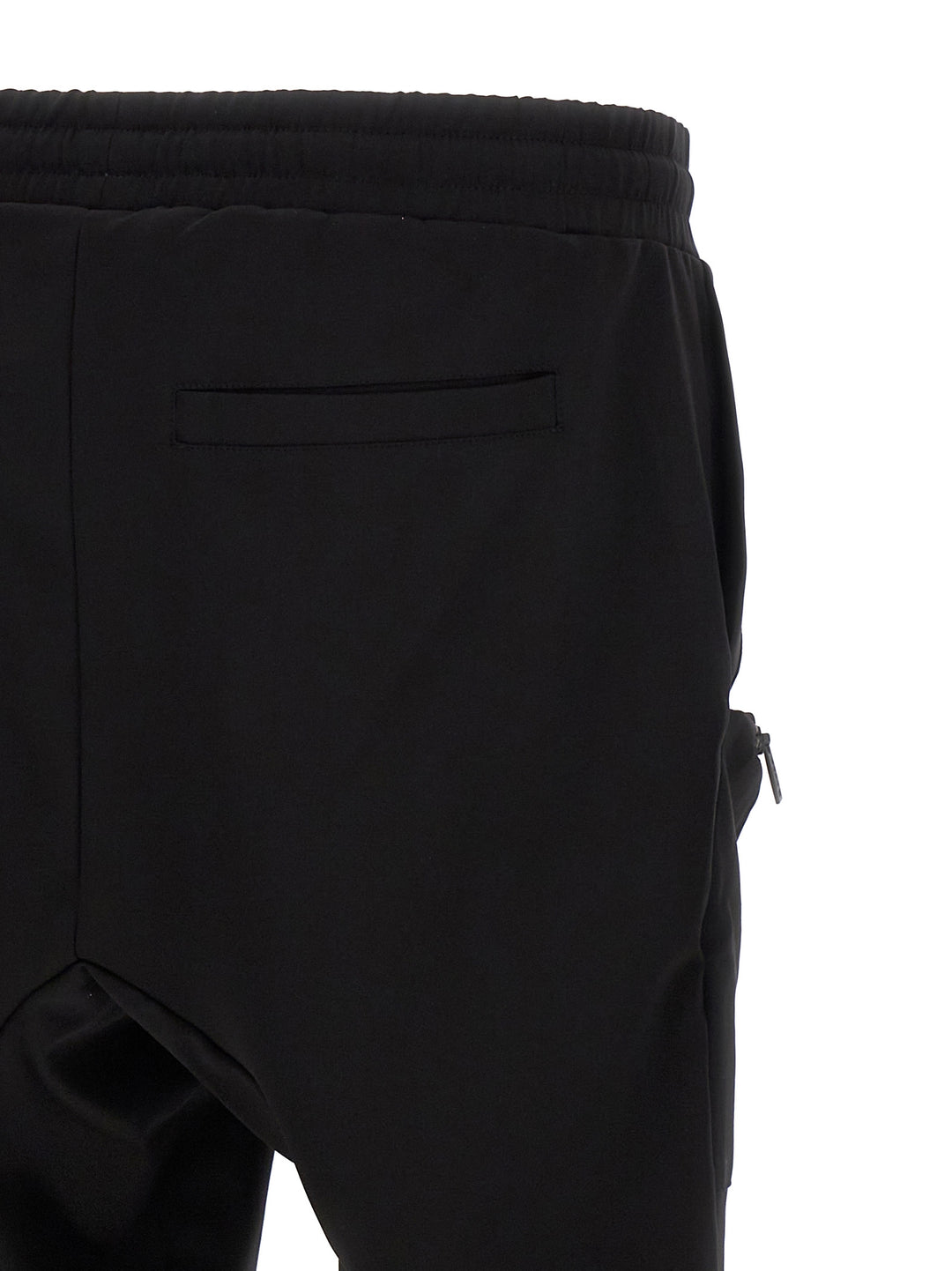 Technical Fabric Joggers Pants Black