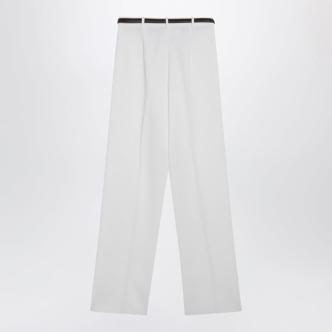 Max Mara Studio Pants - White | a5bcbf28bfcb88d3f0ee003af490ac63ec45cf9b