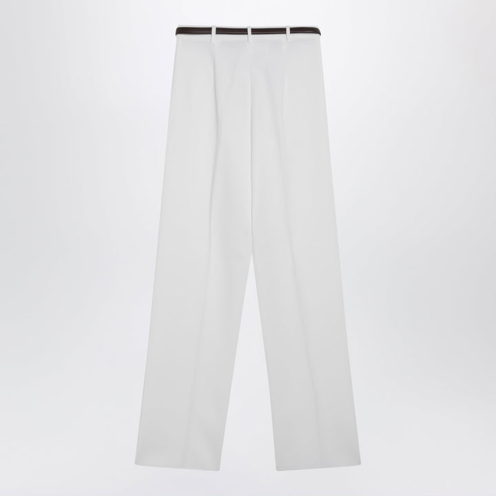 Max Mara Studio Pants - White | a5bcbf28bfcb88d3f0ee003af490ac63ec45cf9b