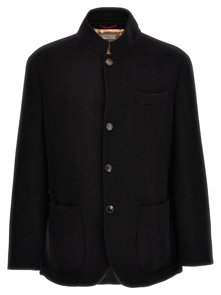 Cachemire  Jacket Blazer Black