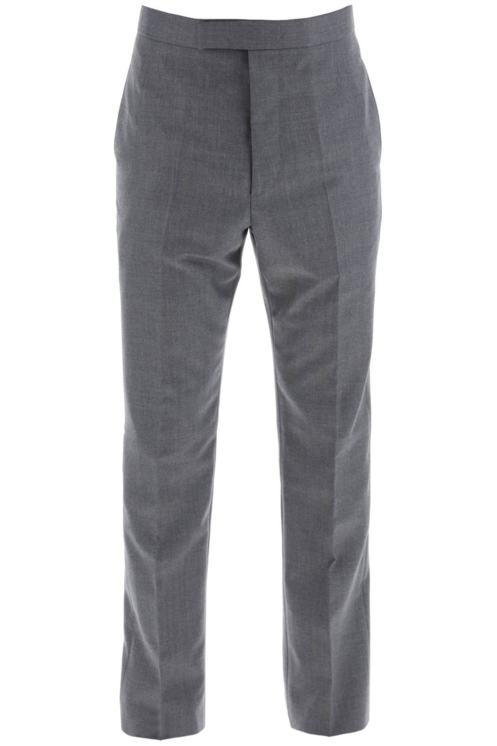 Pantaloni Classici In Twill