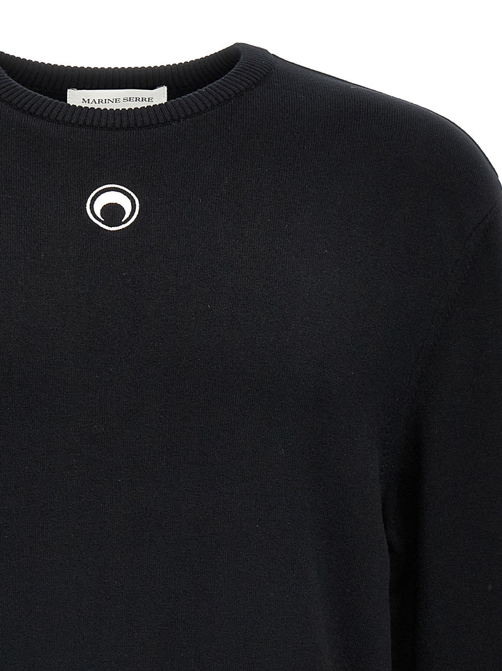 Moon Logo Sweater, Cardigans Black