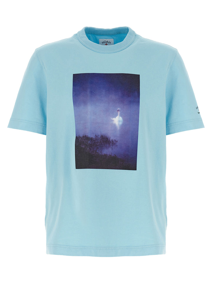 Barbour Archive Swan T-shirt - Light Blue | 0bdf58006d3da81e43c1424cbb03c410f975800b