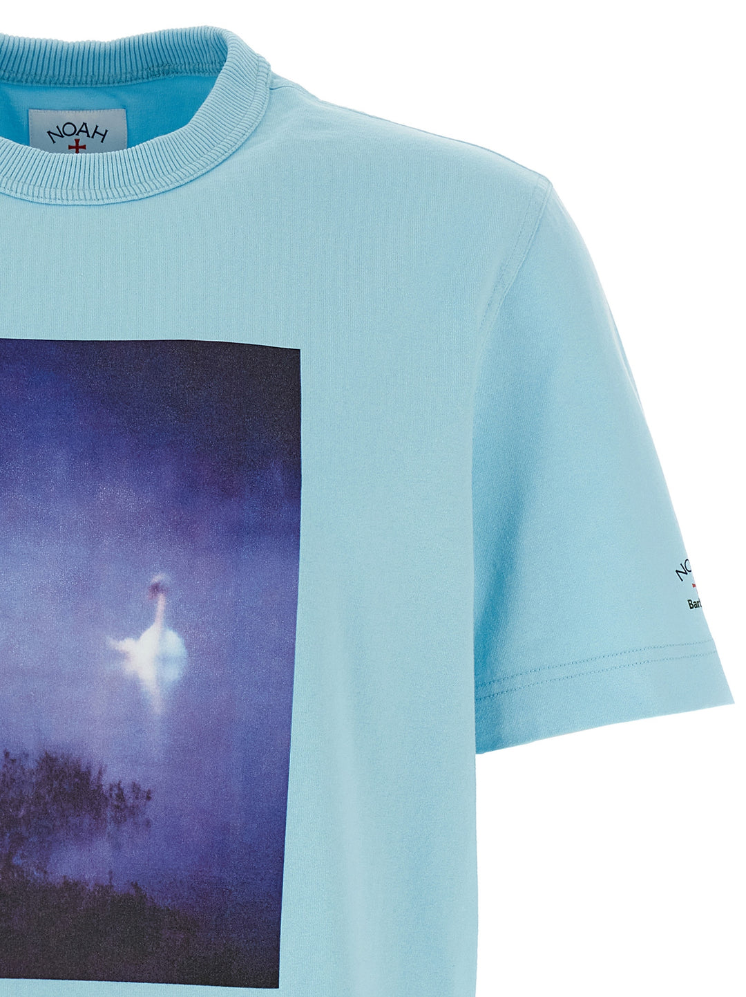 Barbour Archive Swan T-shirt - Light Blue | 63542b41e762fa7a6b74984d5c0a2983935ae9ab