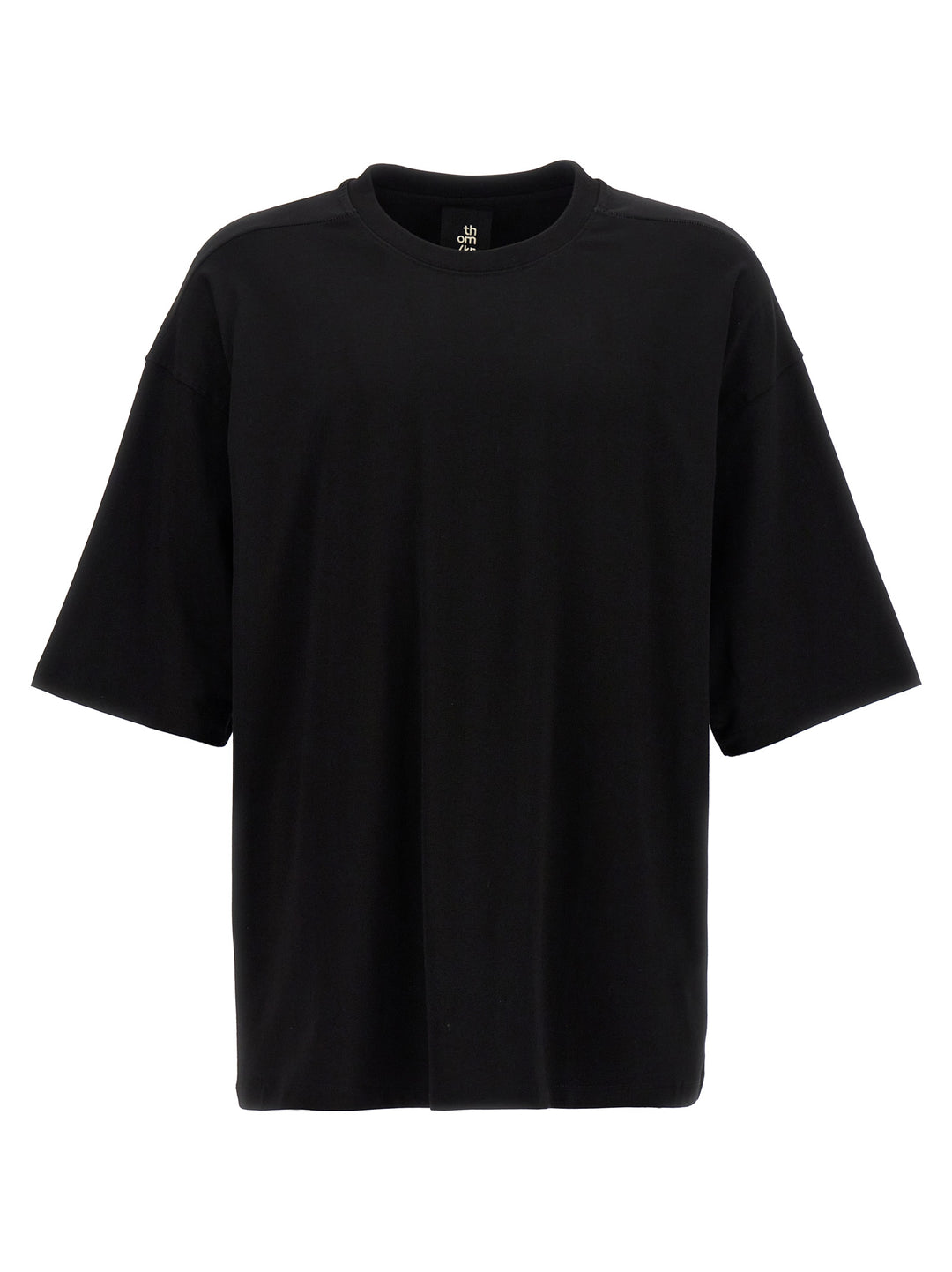 Back Embroidery T-Shirt Black