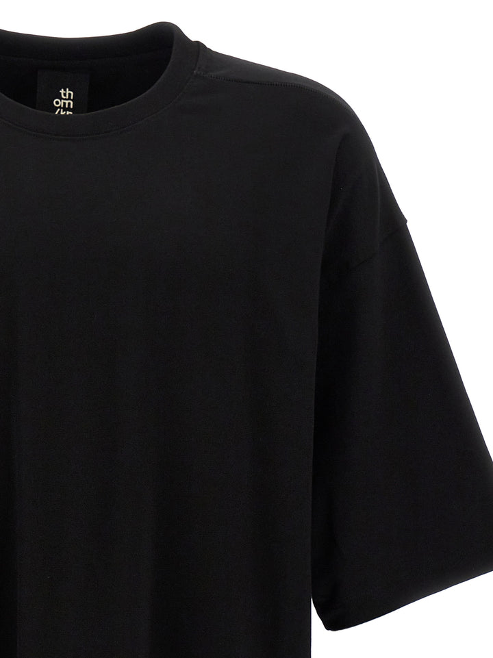 Back Embroidery T-Shirt Black