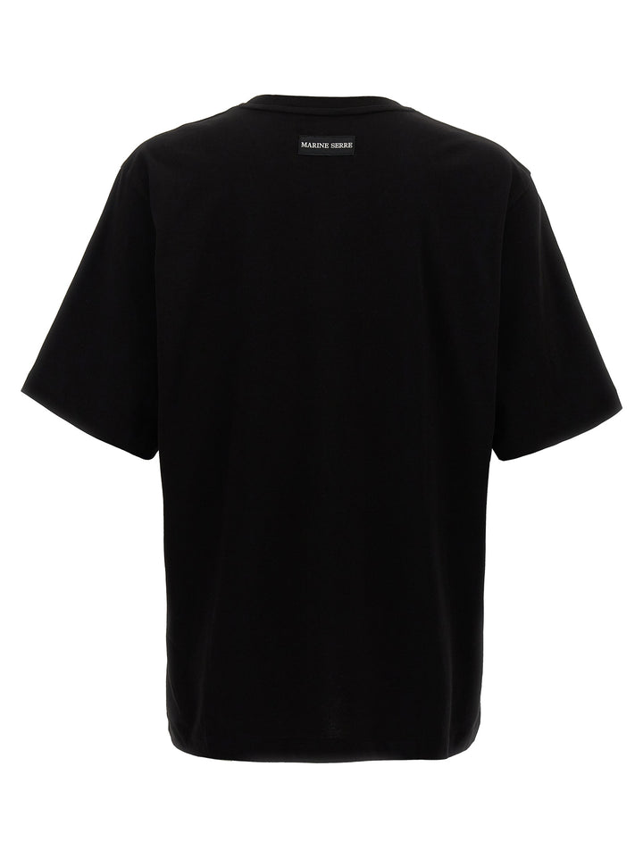 Logo Embroidery T-Shirt Black