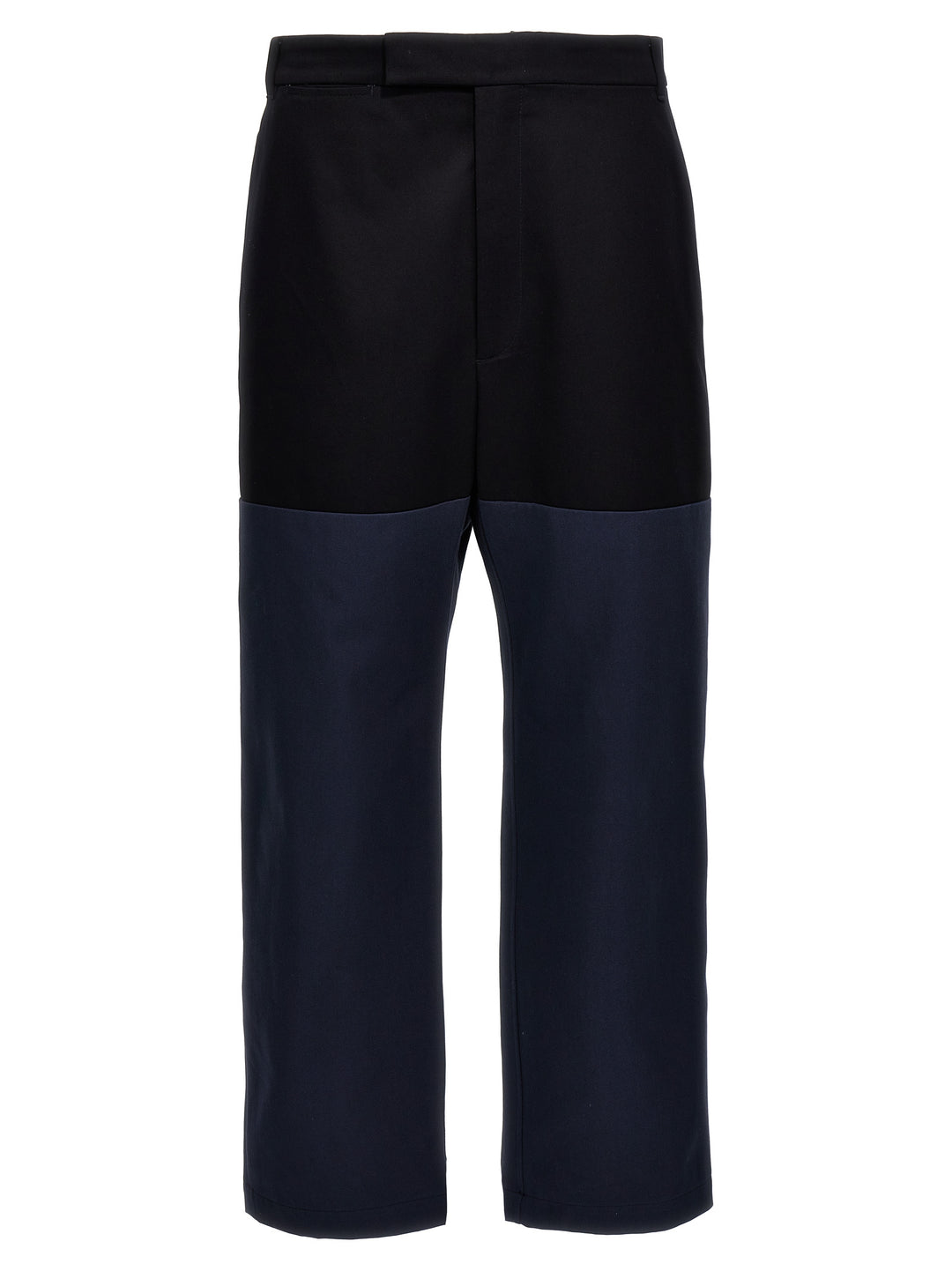 Thom Browne Unconstructed Combo Pants - Blue | 84c3313760a1055d761a18ea3fc73313a82b6cf4