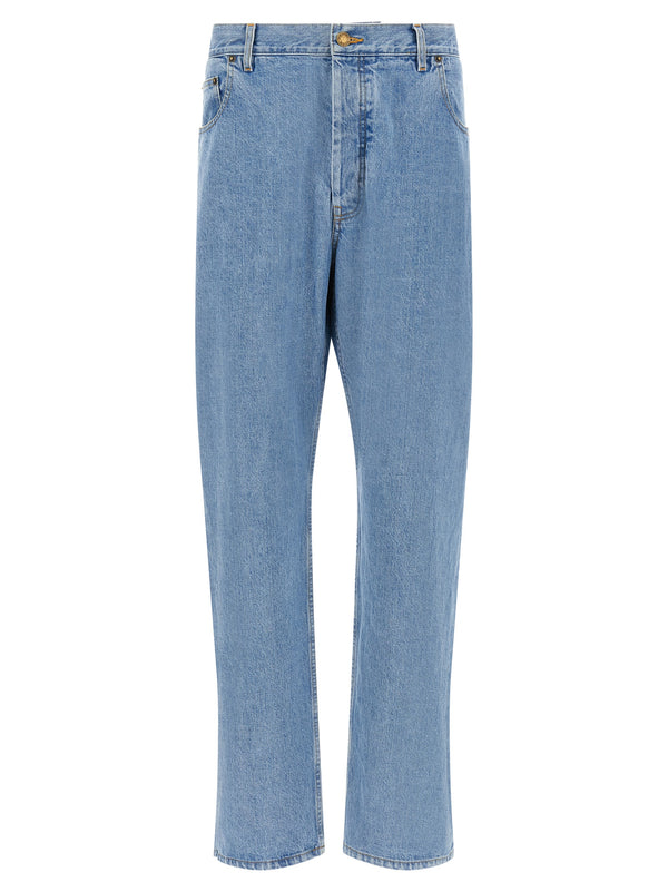 Back Martingale Jeans Light Blue