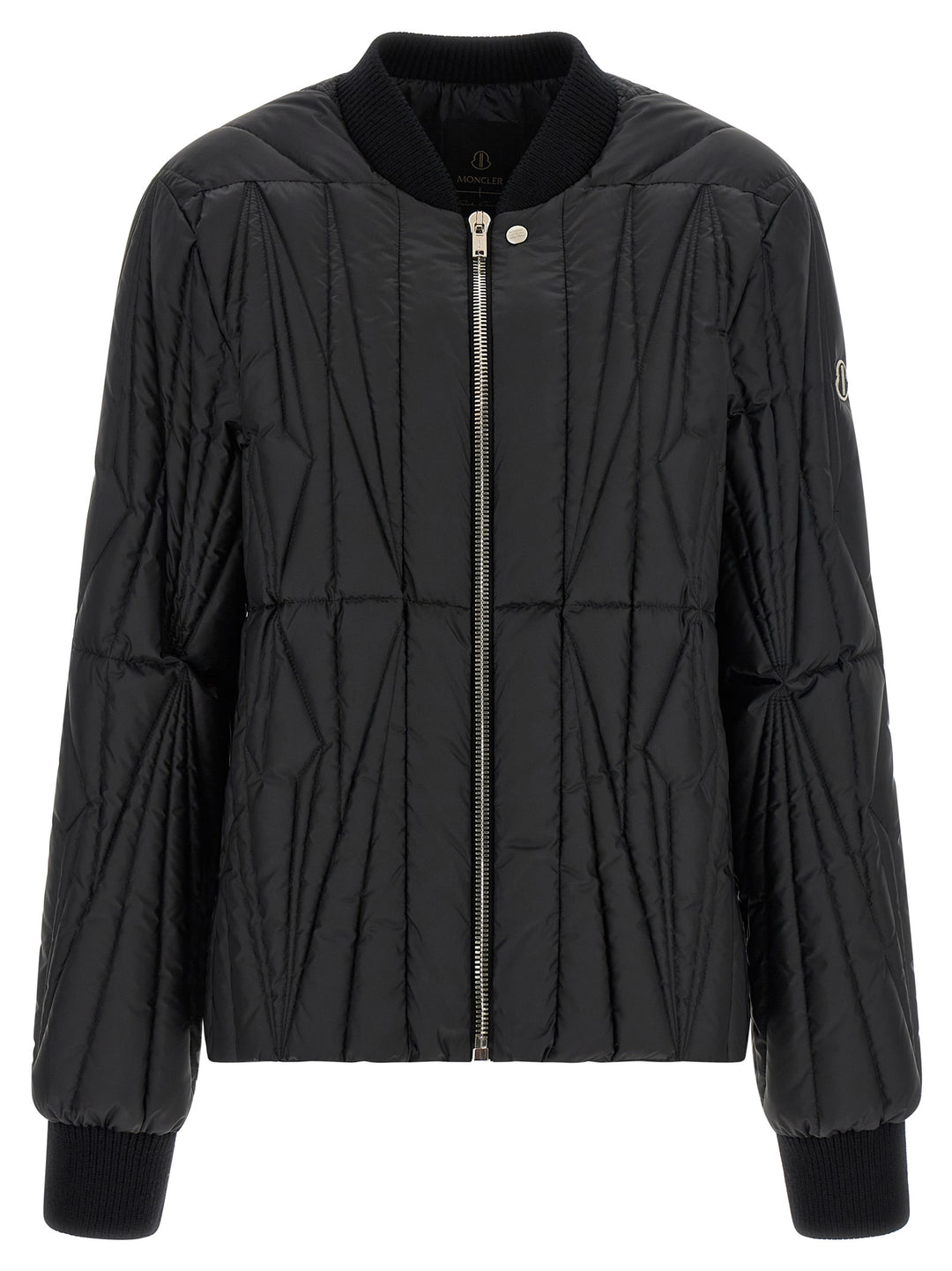 Rick Owens Geocamo Flight Puffer Jackets - Black | 894862c70339e003cadcc11614e9e36a3edb8f02