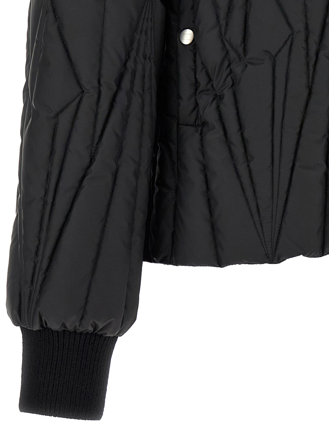 Rick Owens Geocamo Flight Puffer Jackets - Black | 22fa19c1a97028408f1094dbb3c2efd0f18d5906