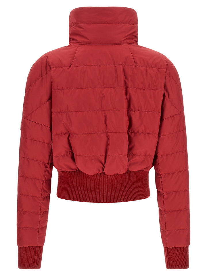 Rick Owens Cropped Puffer Jackets - Red | 2dd0daa544dcbdb7eac4e03f9eb6b22076bdd356