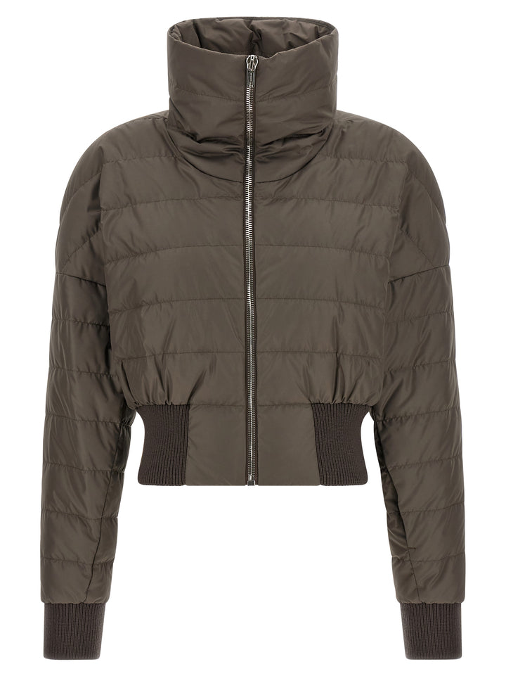 Rick Owens Cropped Puffer Jackets - Gray | eb25c9b86e30b7fc2c0de8a90ec4abe6f50e5075