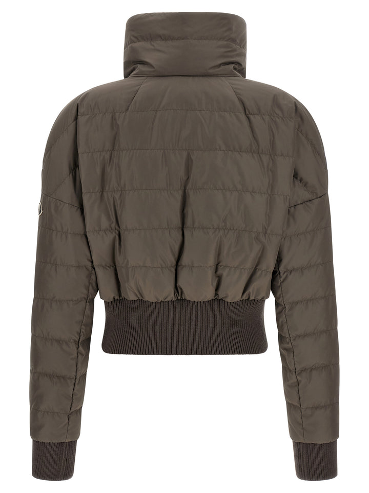 Rick Owens Cropped Puffer Jackets - Gray | b7143c3bfa626e90af85a95d55ddaedc79152b11