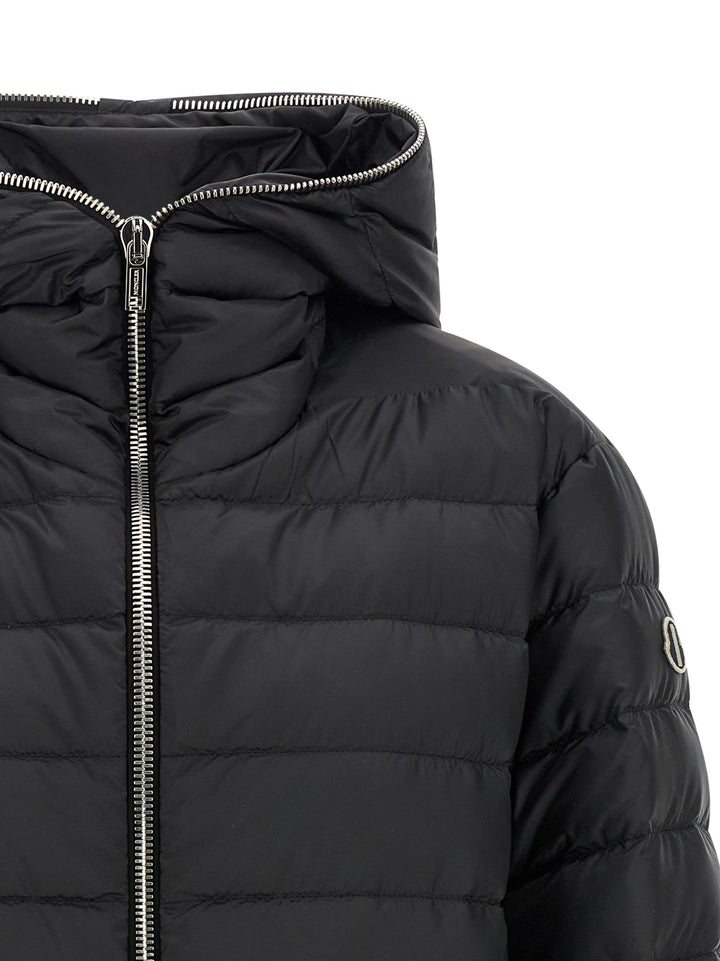 Rick Owens Ziplock Puffer Jackets - Black | 1e61f7cb219b0104f5521ee00eb545563f8437cf