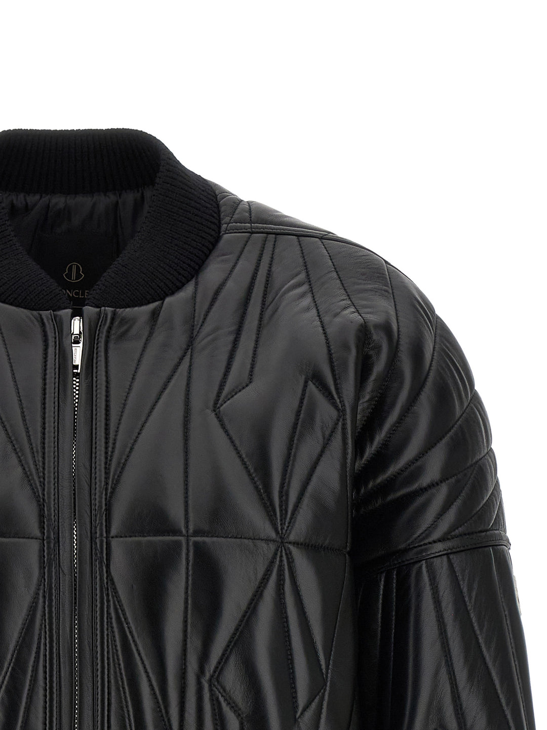 Rick Owens Geocamo Puffer Jackets - Black | 3748caf3364f041f411b0efd2ac6c21077cb040a