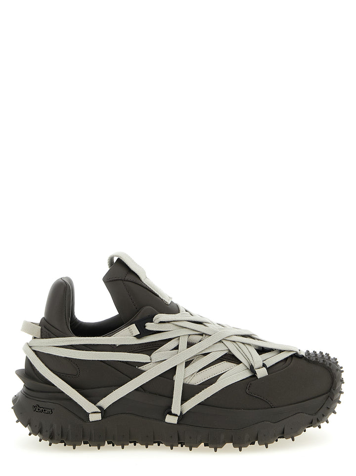 Rick Owens Trailgrip Megalace Sneakers - Brown | a1f080f8150e9942bd734d0abbc96095031f52b6