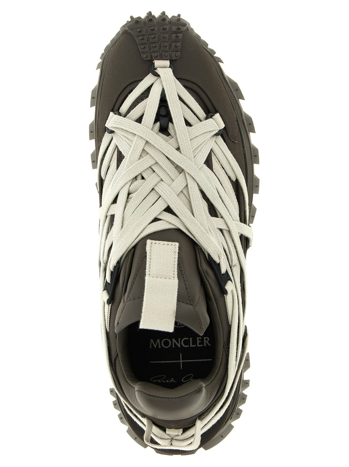 Rick Owens Trailgrip Megalace Sneakers - Brown | 02f02c4b24dd94583a986294ef90caa74529146c