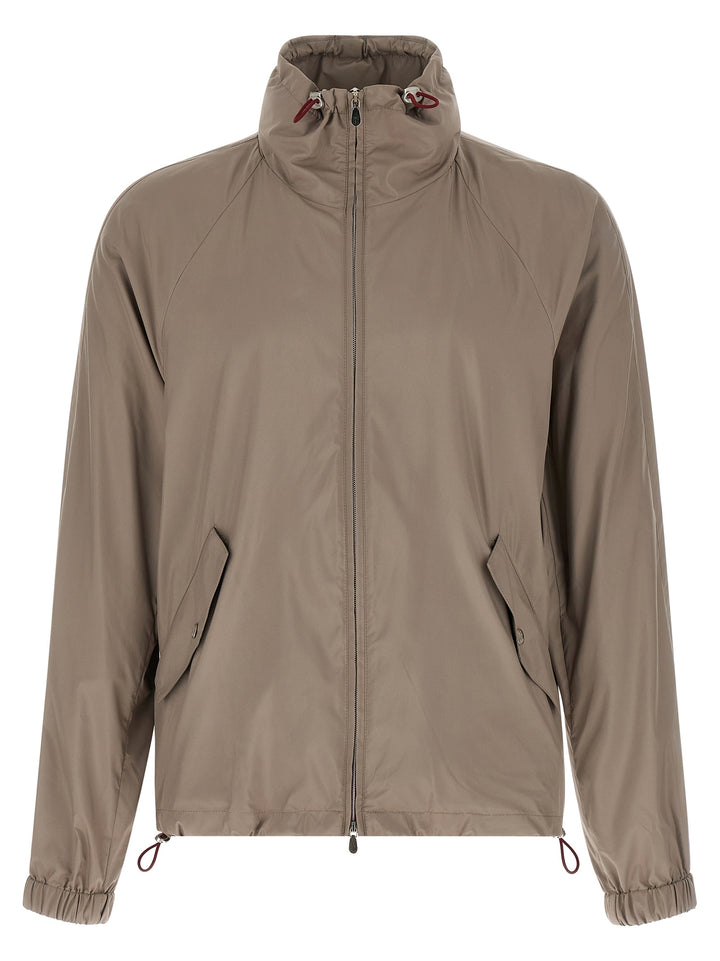 Brunello Cucinelli Foldable Unlined Jacket Puffer Jackets - Gray | abe37e0bc1194a573adf219e06fa892d7005f3ba