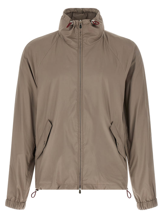 Foldable Unlined Jacket Puffer Jackets Gray