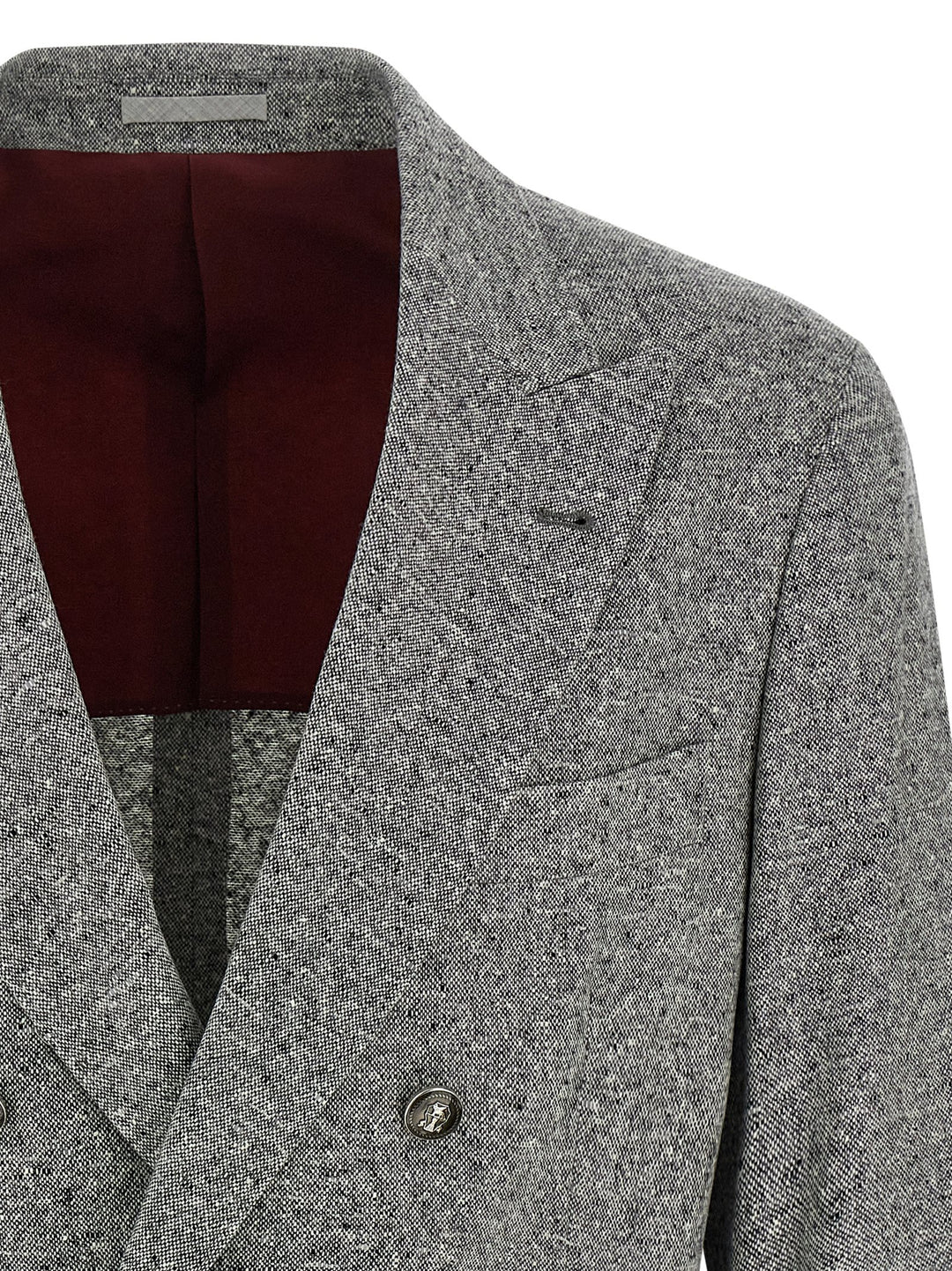 Brunello Cucinelli Grisaille Blazer - Gray | 9fb4253fd435e5402035927bd1f025f7b5e4d564