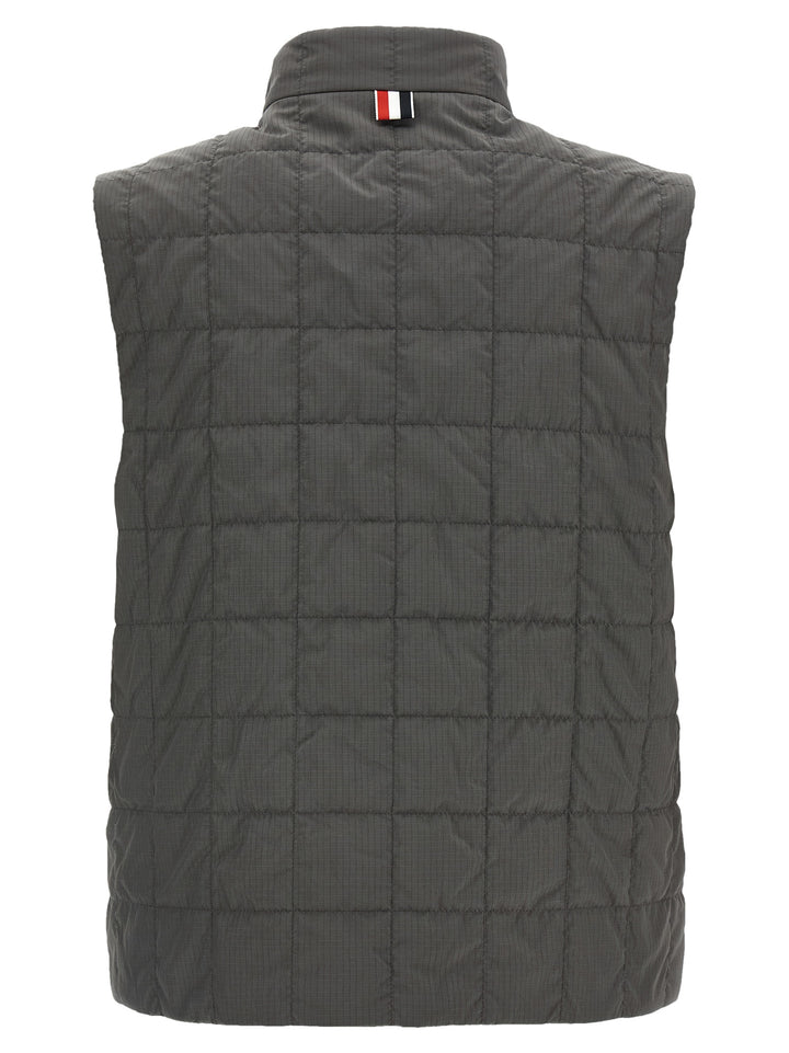 Thom Browne 4bar Gilet - Gray | c8cdae340804d056742b7f916f8a5242b8ca0f54