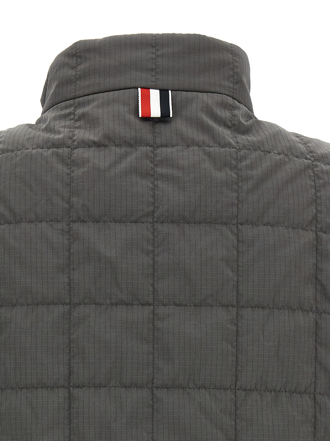 Thom Browne 4bar Gilet - Gray | 807a6fa32a0b37e2dc07379a178e28f8817446e7