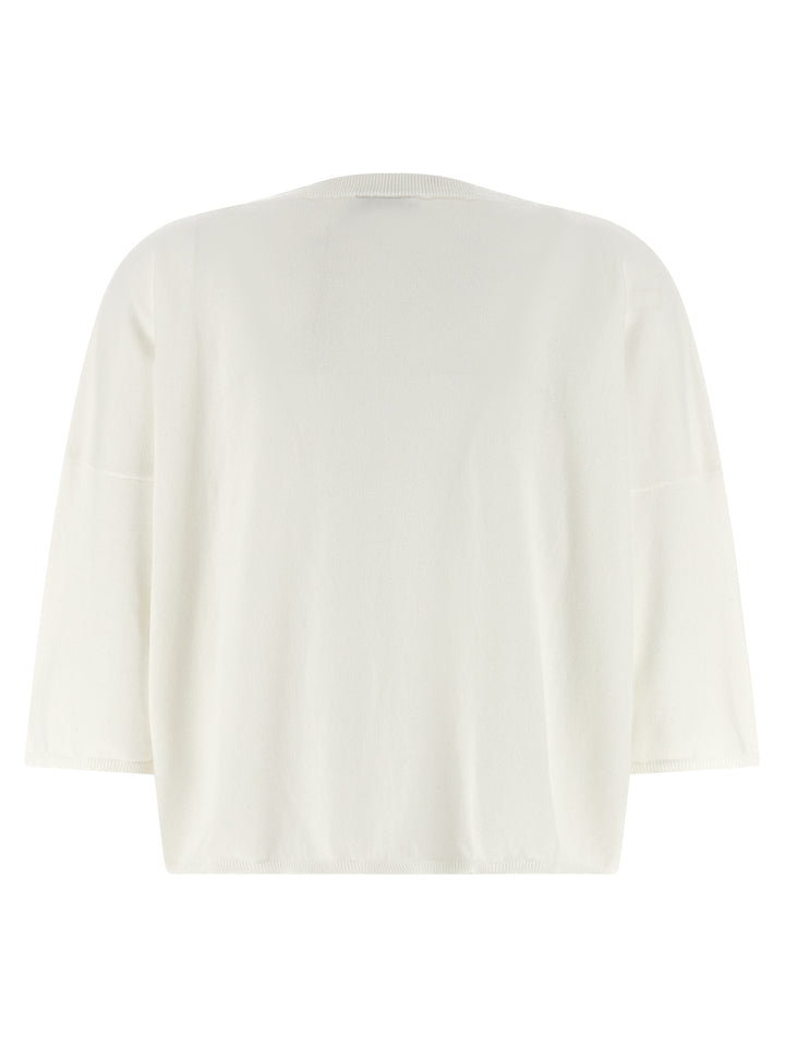 Be You Cashmere Cotton Sweater Sweaters and Cardigans - White | 6fef593b185b07b22ab10131e9ae19b450f75699