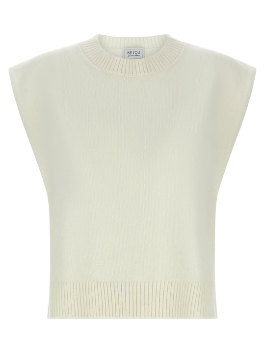 Benedicta Gilet White