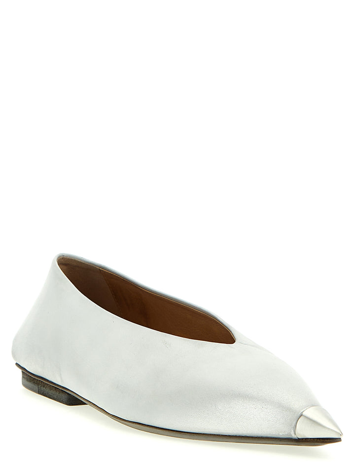 MarsèLl Ago Flat shoes - Silver | 7a8a48163efcba7d4c6484305898d1530b5c38e2