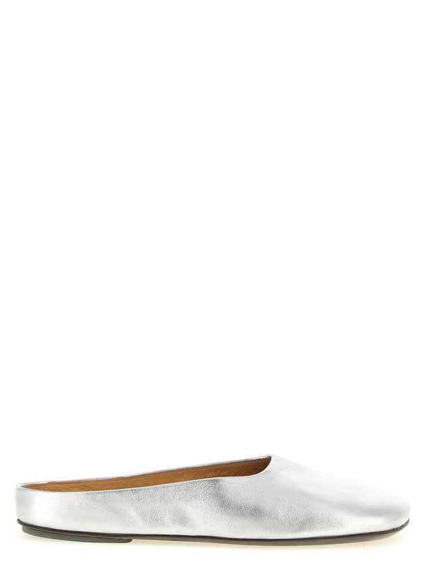 Bama Flat Shoes Silver
