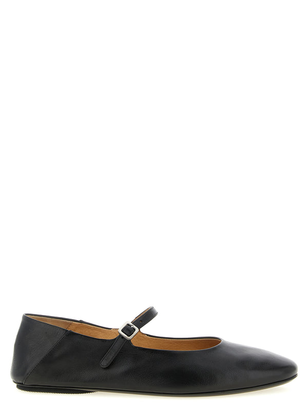 Strascico Flat Shoes Black