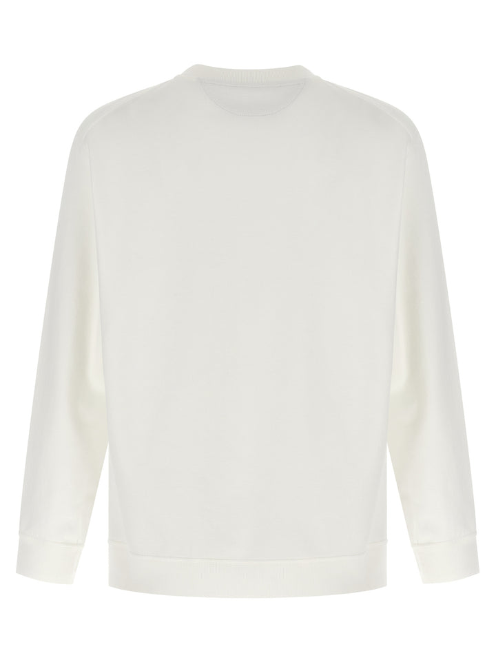 Brunello Cucinelli Techno Cotton Sweatshirt - White | 8a8cf28a7c20d33285891c74d3667592b9b60068