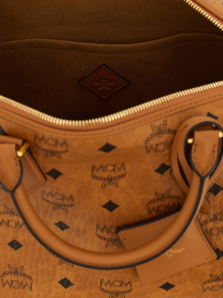 Mcm Ella Boston Hand Bags - Brown | cc355d96cdd8373c89d6ec32edf235f5f3d31ed3