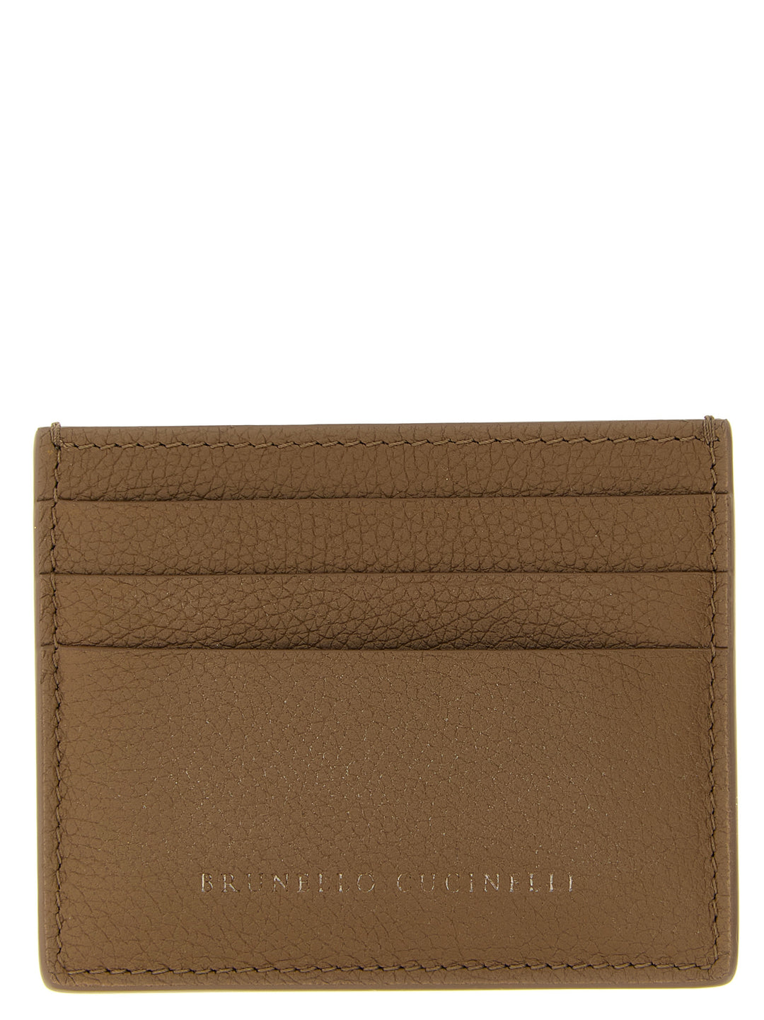 Brunello Cucinelli Leather Cardholder Wallets and Card Holders - Brown | 3ef3dc48f41ba74e1504dcb01593221cb7b17033