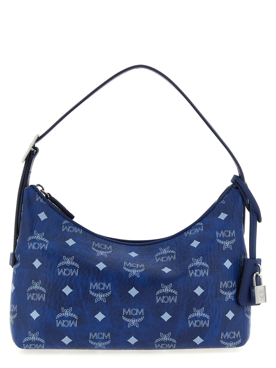Mcm Aren Hobo Shoulder Bags - Blue | 5e535243e0220b11477eb1bdf6d7dc4cfe4e68d4