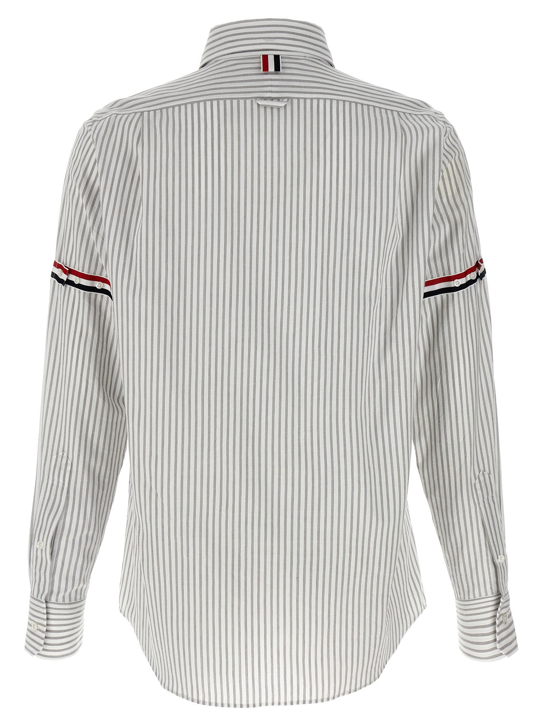 Thom Browne Striped Shirt Shirt and Blouse - Gray | a20a96256689716406fc25bd4385d78244c856e5