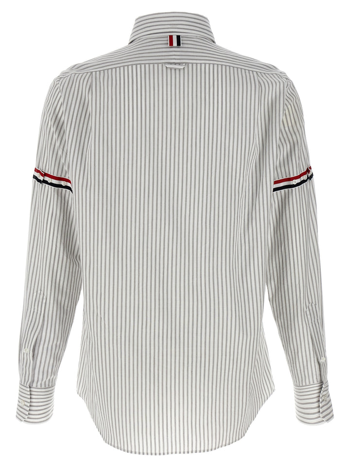 Thom Browne Striped Shirt Shirt and Blouse - Gray | a20a96256689716406fc25bd4385d78244c856e5