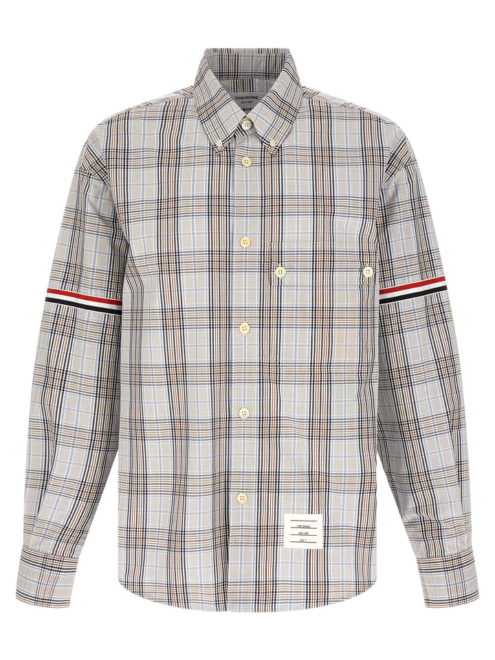 Thom Browne Oversized Rwb Shirt and Blouse - Multicolor | 6ba997db4a9983e2e4a008a77d3f08647b6b3c82