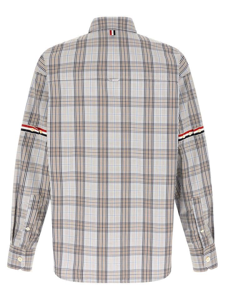 Thom Browne Oversized Rwb Shirt and Blouse - Multicolor | 8bc6fd1fd23b27f0b002f6ee66a632a135ff4010